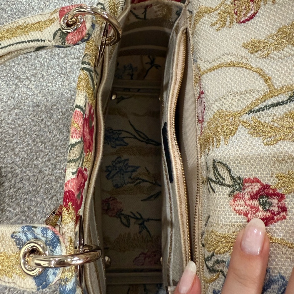 Dior Mini Floral Canvas Bag - Picture 6 of 15
